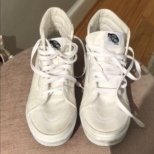 High sk8 high top vans